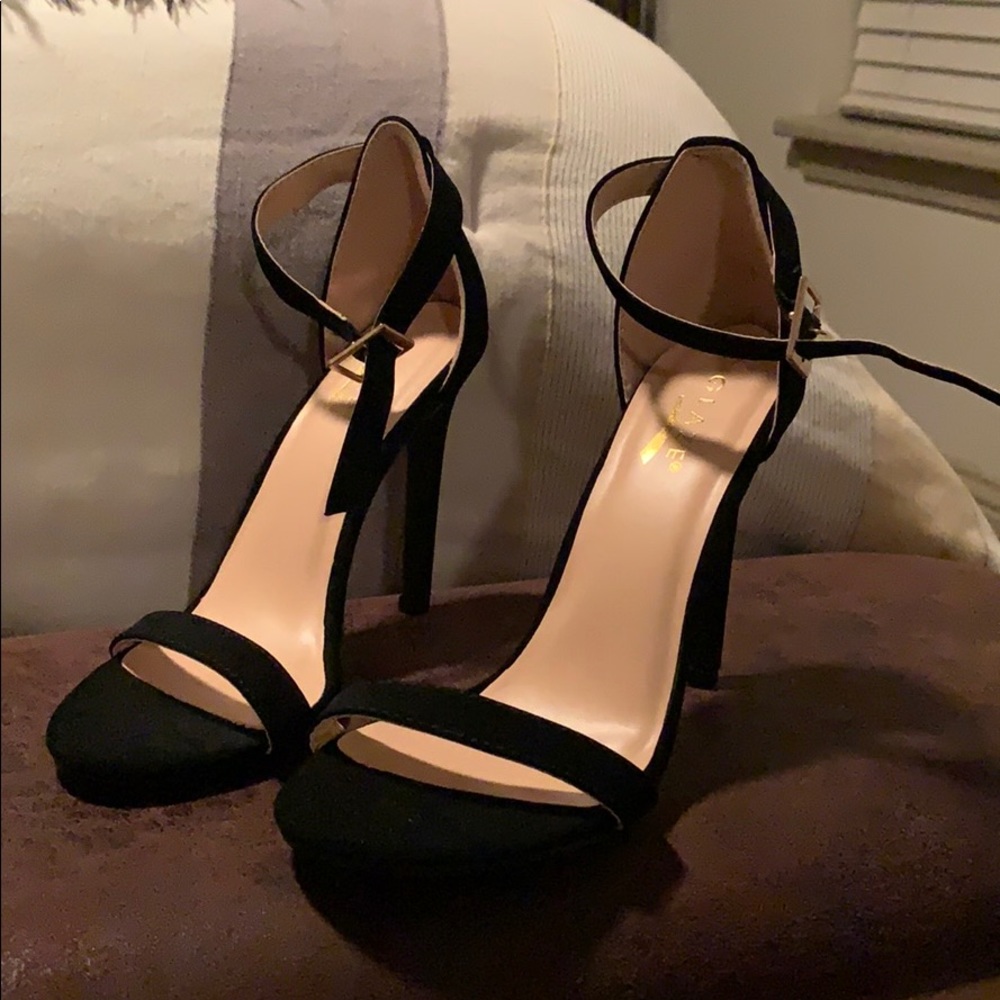 Black heels